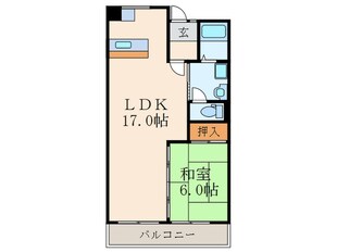 富士見台の物件間取画像